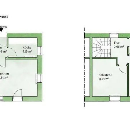アパート Anneliese-blumenwiese *